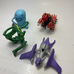 Lot Of 4  Pokémon McDonald's Mega Latios & Groudon & more Figure Happy Meal Toy